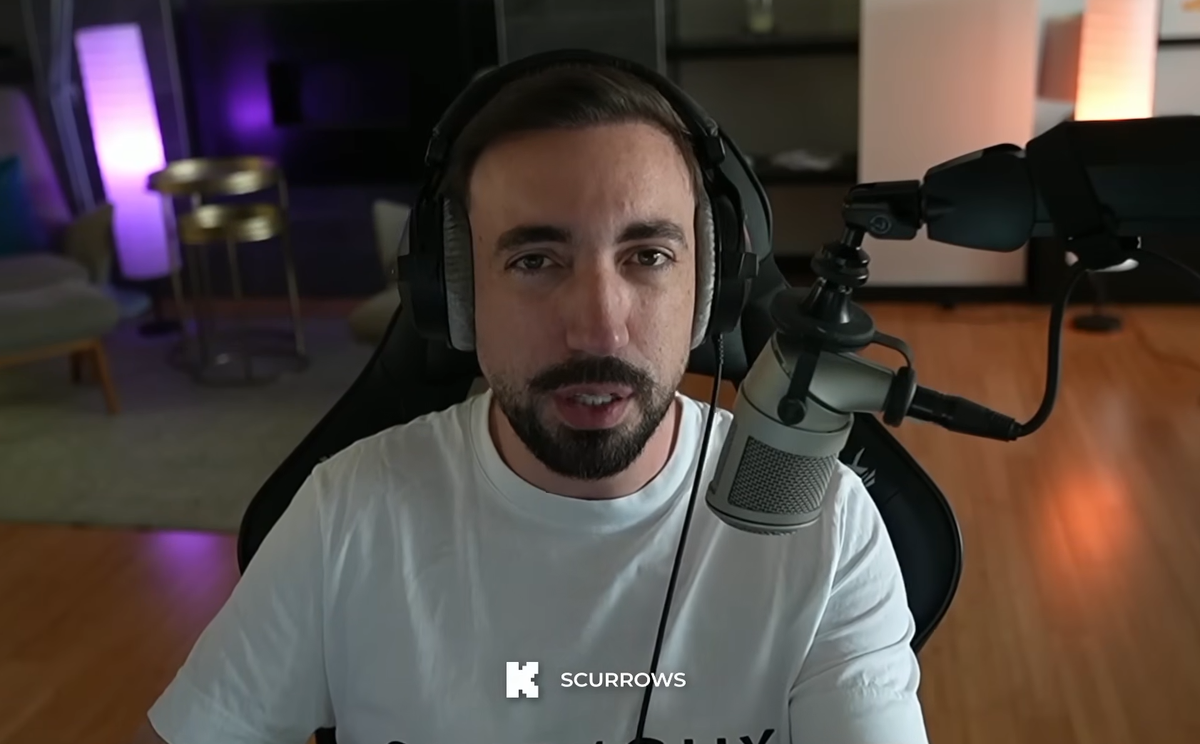 Scurrows Live Stream Setup und Arbeitsumgebung